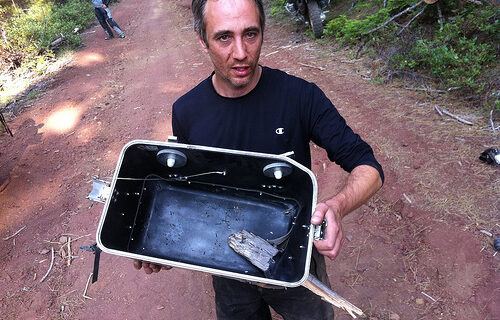 Sterling Noren stick through motorcycle pannier