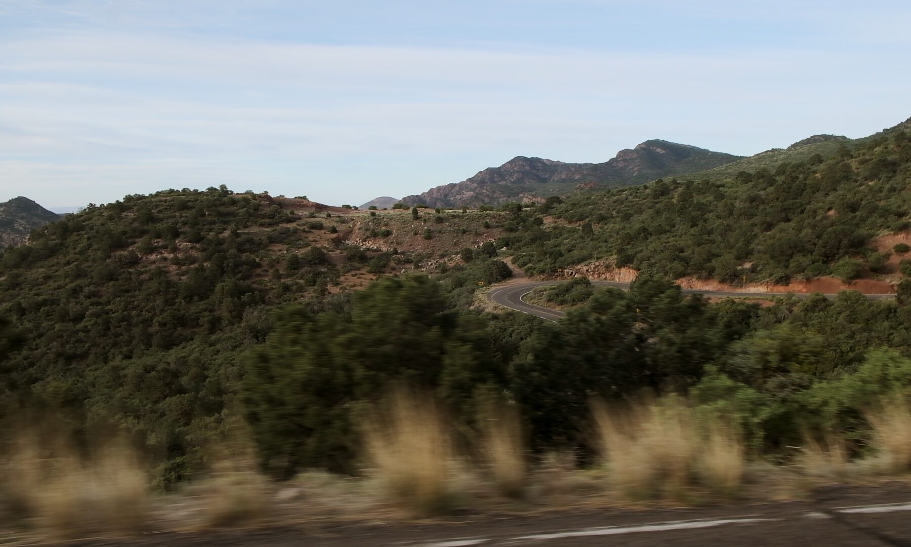 Highway 191 Sky Island Arizona road