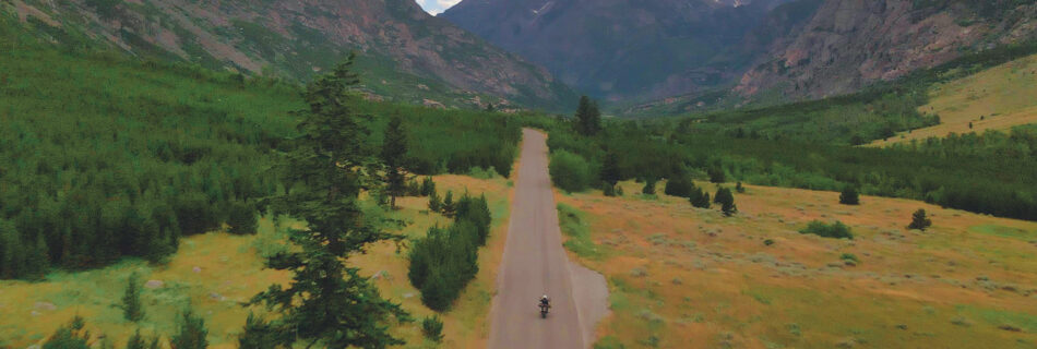 Absaroka motorcycle riding in Montana