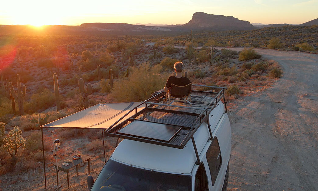 Winter Van Camping in the Sonoran Desert