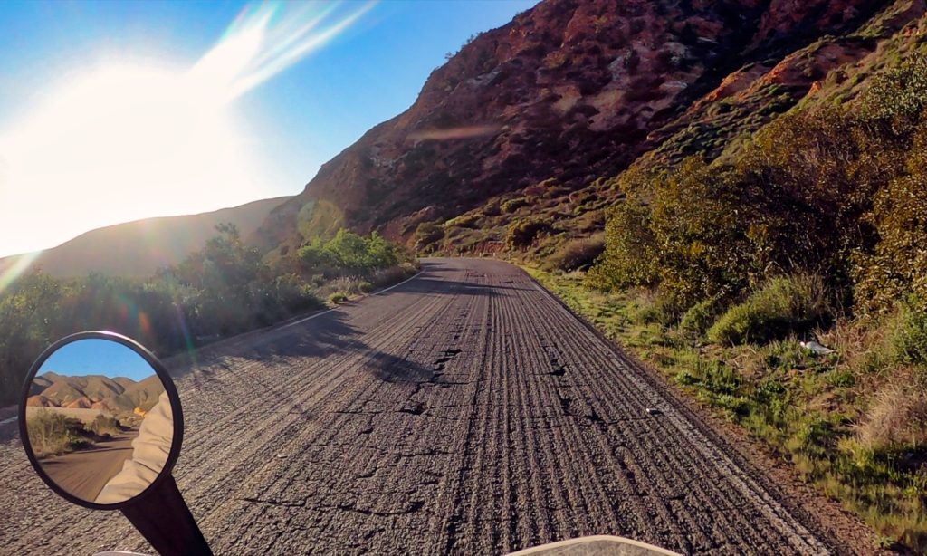 Baja road to Coyote Cal's
