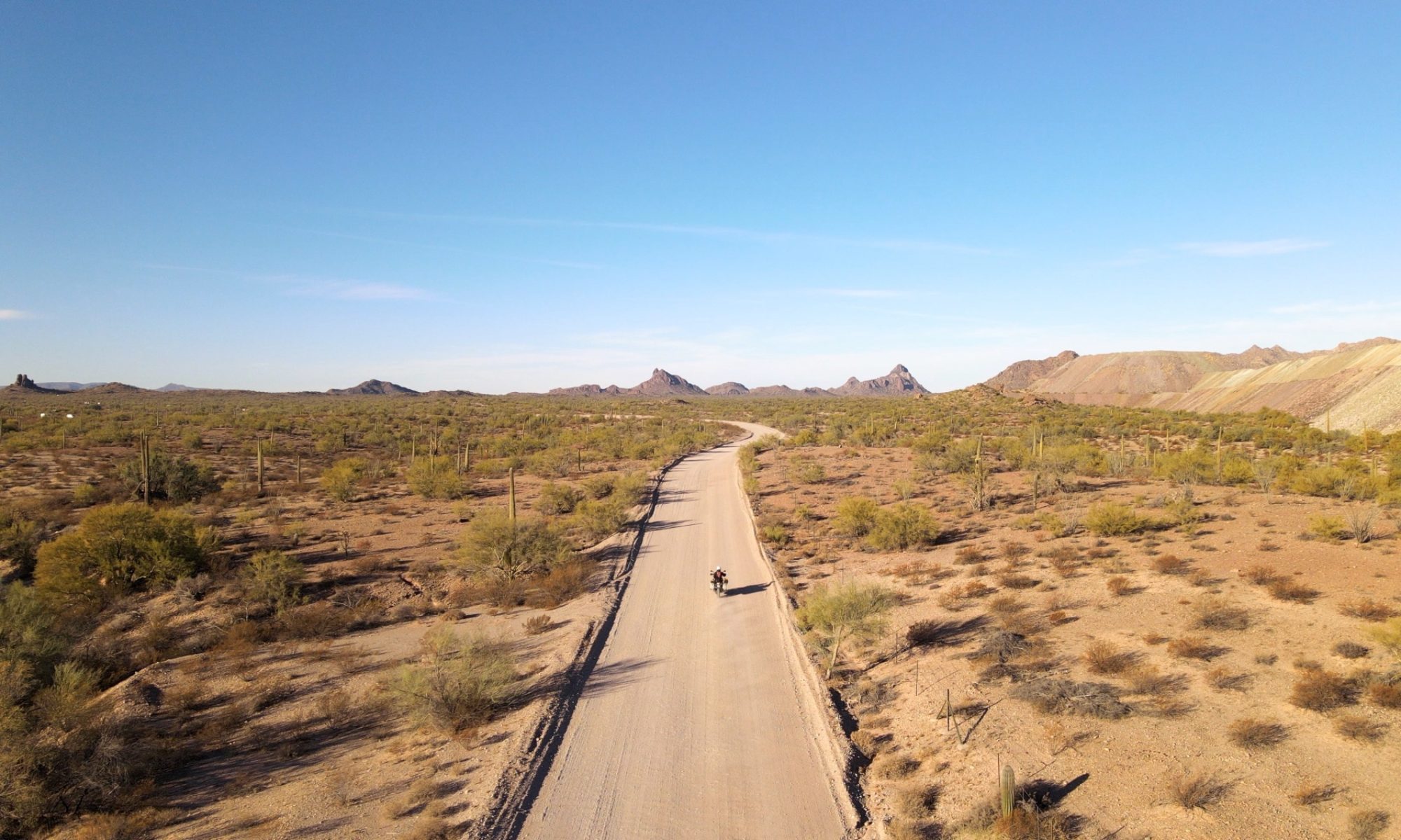 El Camino del Diablo road in Arizona