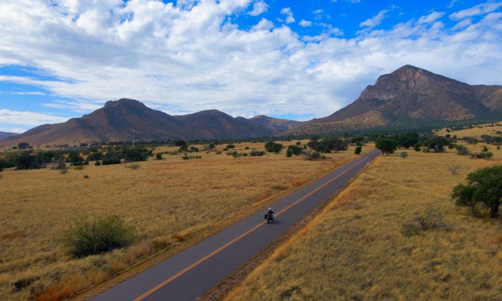 Motorcycle Montezuma Canyon Road Arizona