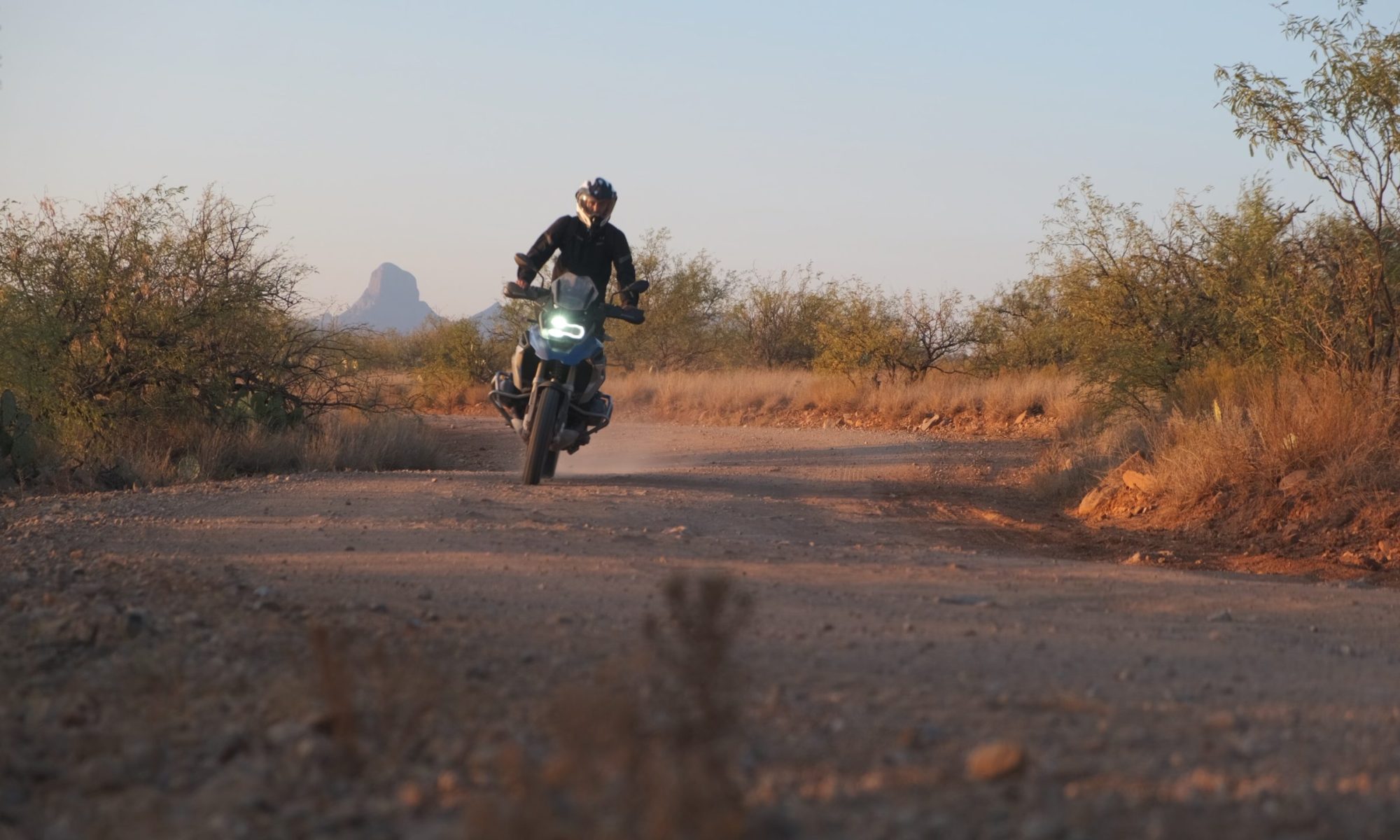 Motorcycle riding Buenos Aires National Wildlife Refuge Arizona