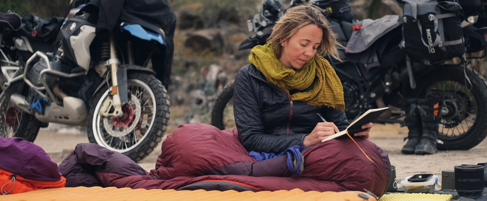 Eva Rupert writing journal Baja Mexico