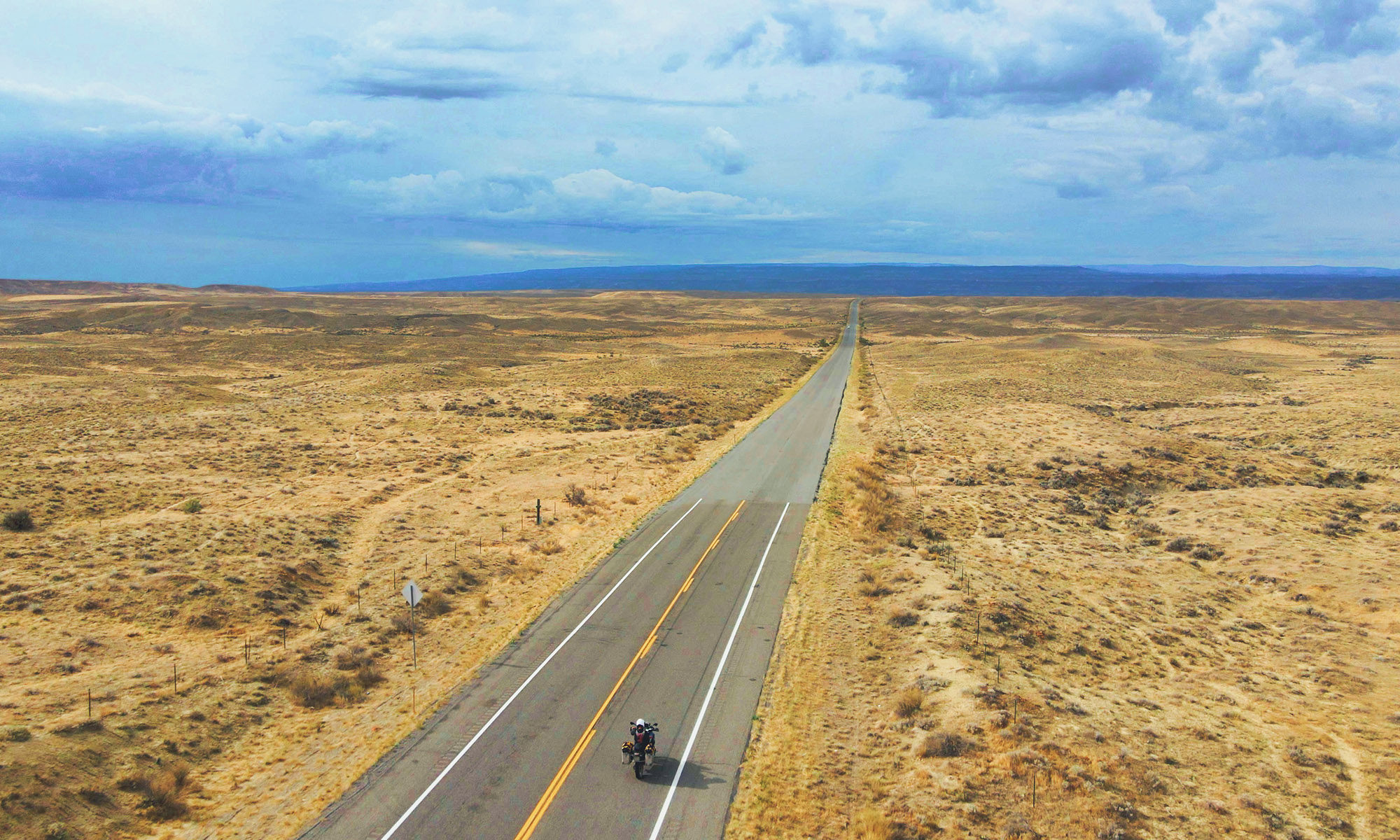 Empty road in Colorado