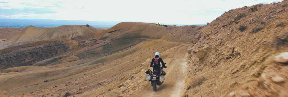 Motorcycle riding Peach Valley OHV Colorado