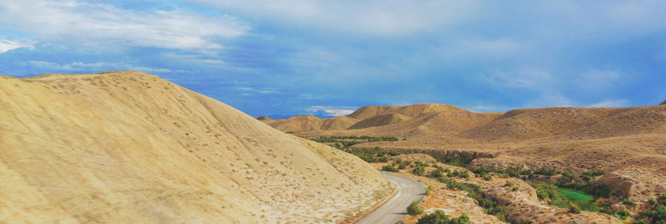 Motorcycle on road Peach Valley OHV Colorado