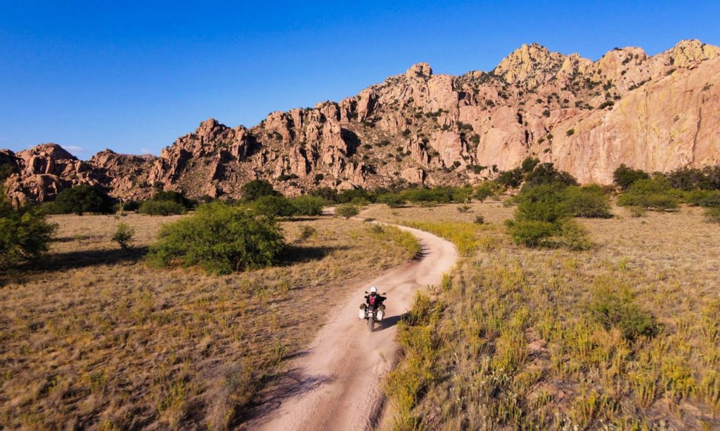 Motorcycle Dragoon Mountains Arizona