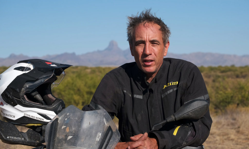 Sterling Noren adventure motorcycle filmmaker