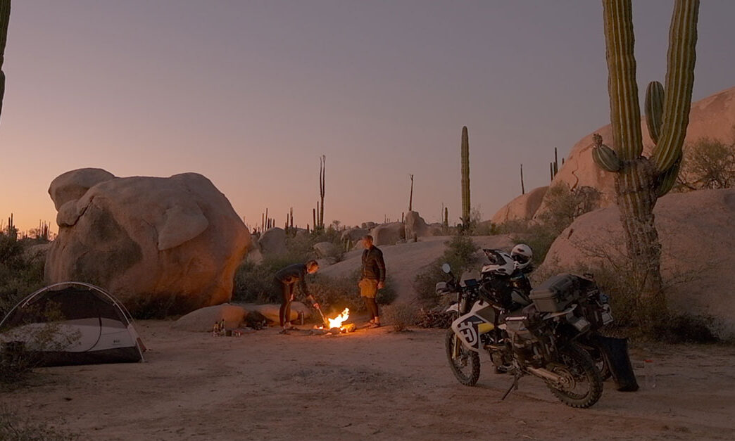Our Favorite Baja Motorcycle Camping in the Desert