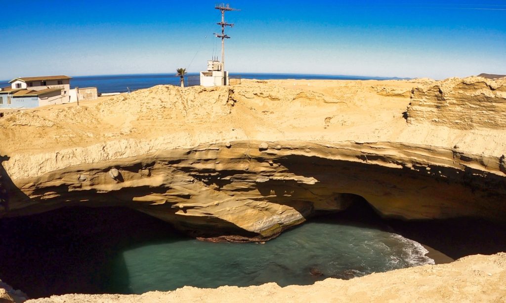 La Lobera sea lion cave in Baja California