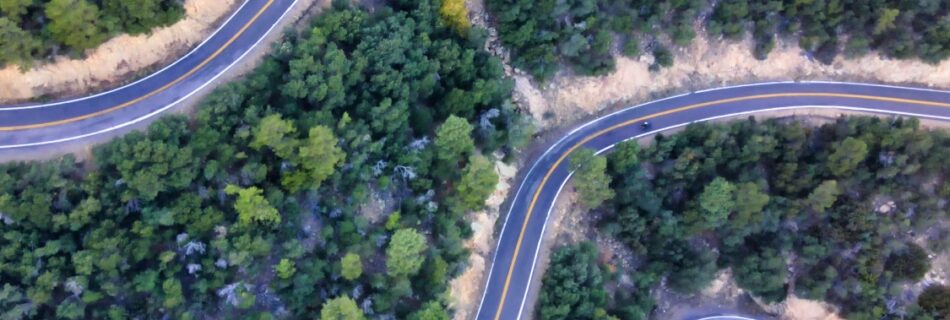 Motorcycling the Swift Trail on Mount Graham in Arizona