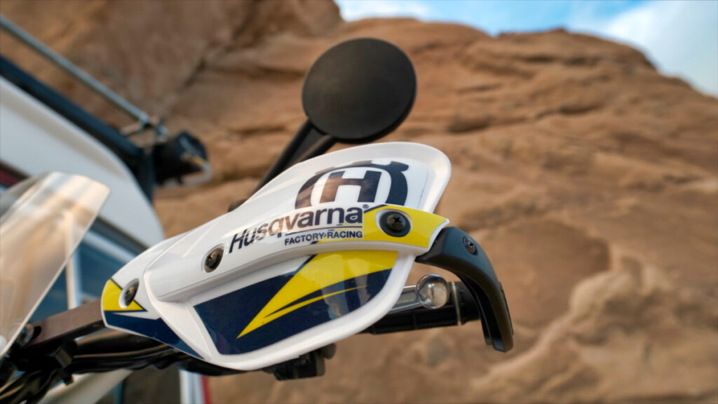 Husqvarna 701 LR long range crash guards handlebar