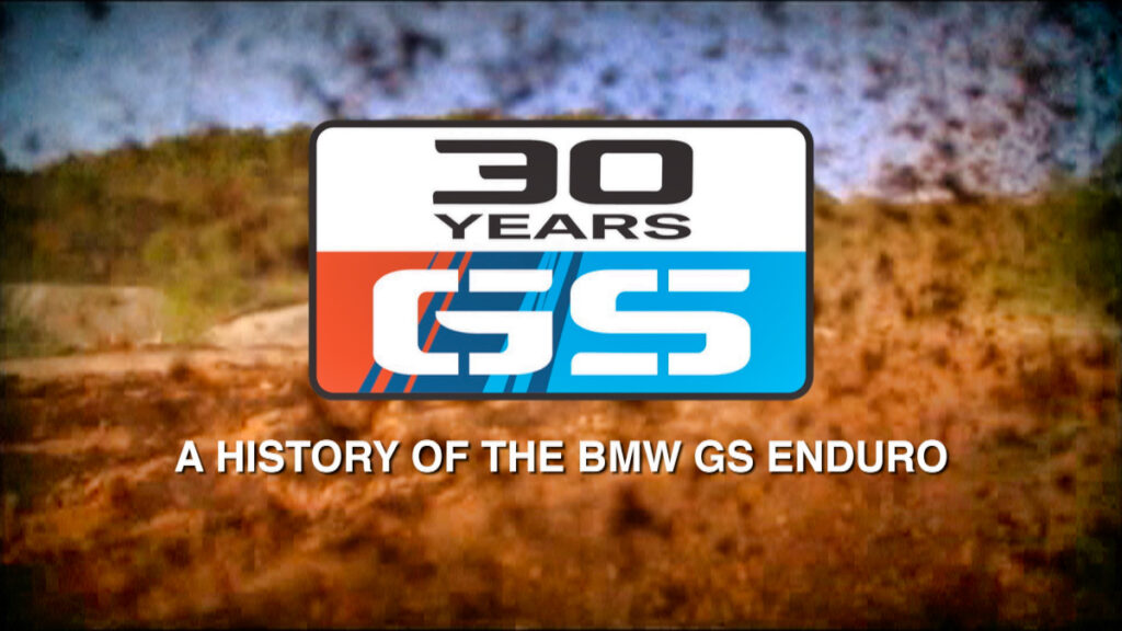 BMW GS 30 Years history of the bmw gs enduro logo