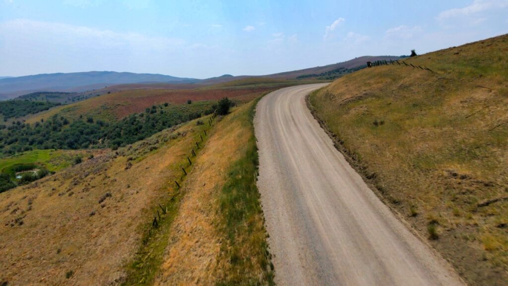 Dirt road in Northern Colorado