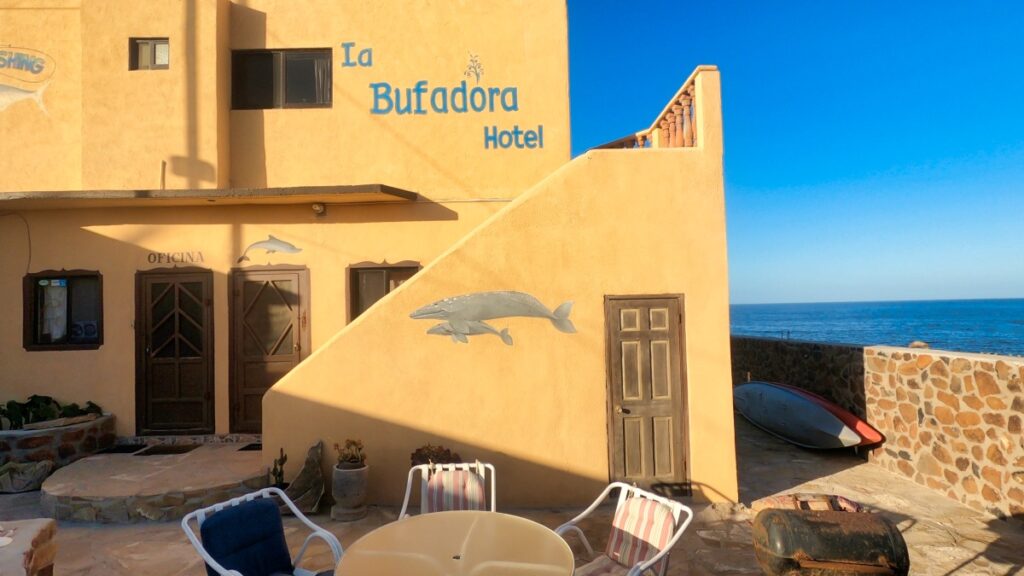 La Bufadora Hotel in Bahia Ascension Baja California