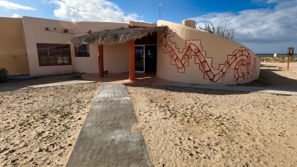 Visitor Center in Ojos de Liebres Baja Califronia