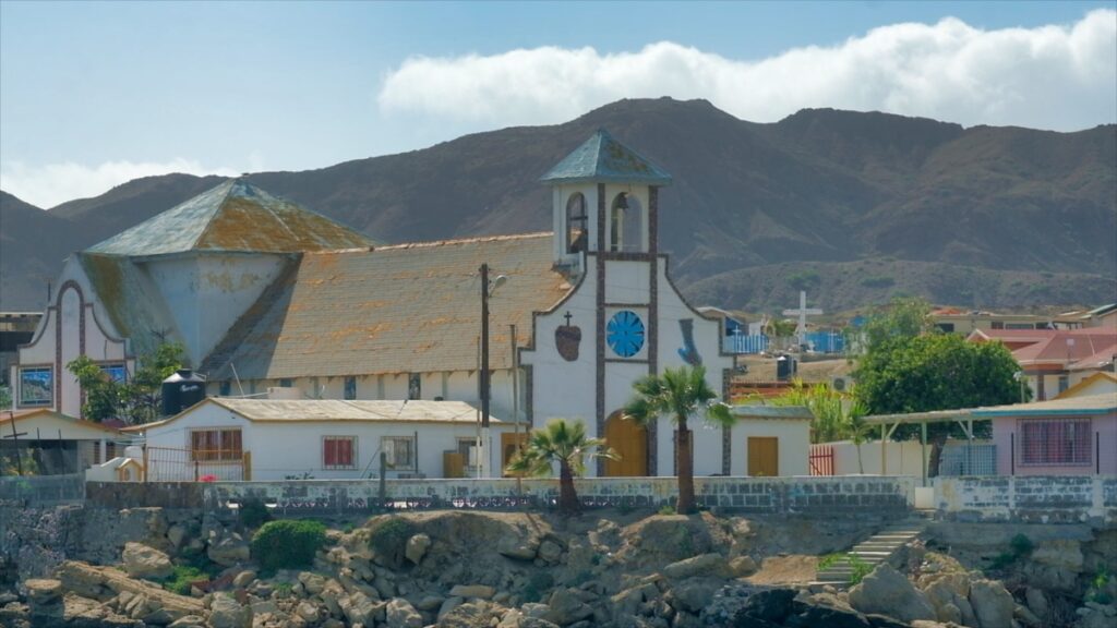 Old church in Bahia Tortugas Baja California