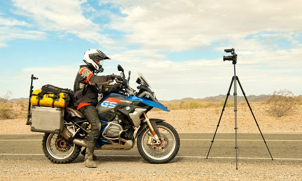 Motorcycle Filmmaking in the Hot Desert