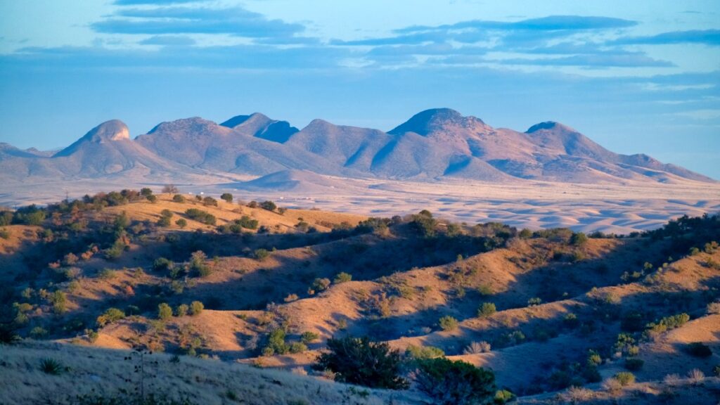 overland van camping Santa Rita mountains Arizona 2021 landscape sky islands