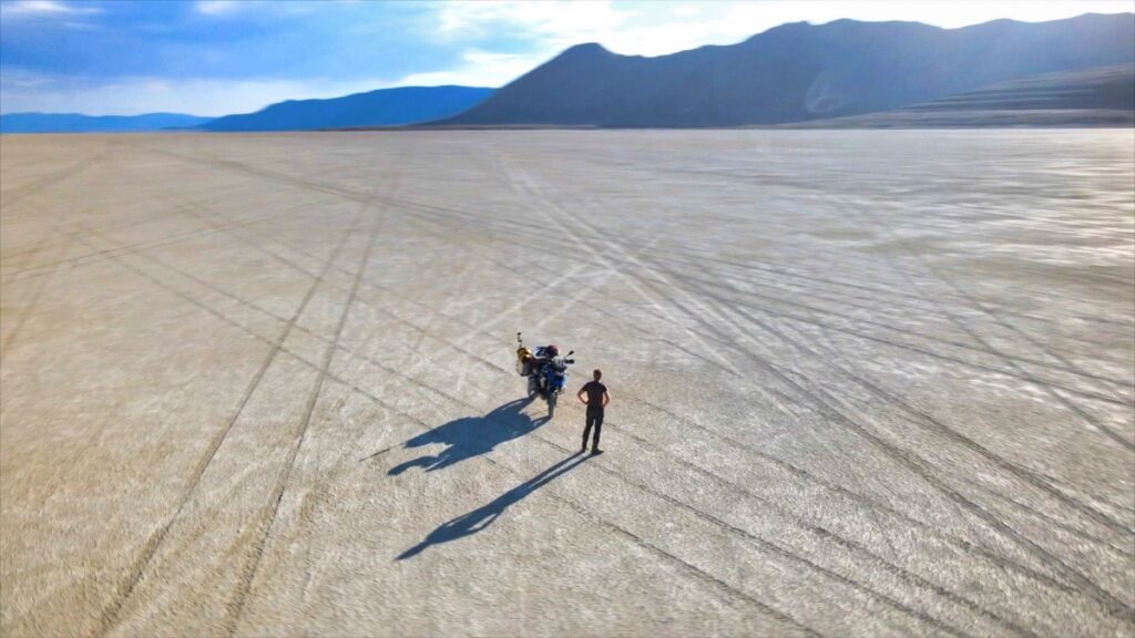 Sterling Noren BMW motorcycle Nevada Black Rock Desert