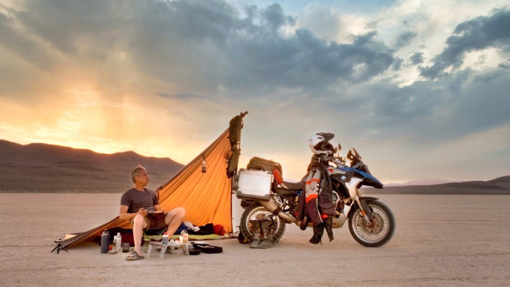 Sterling Noren BMW motorcycle Nevada Black Rock Desert