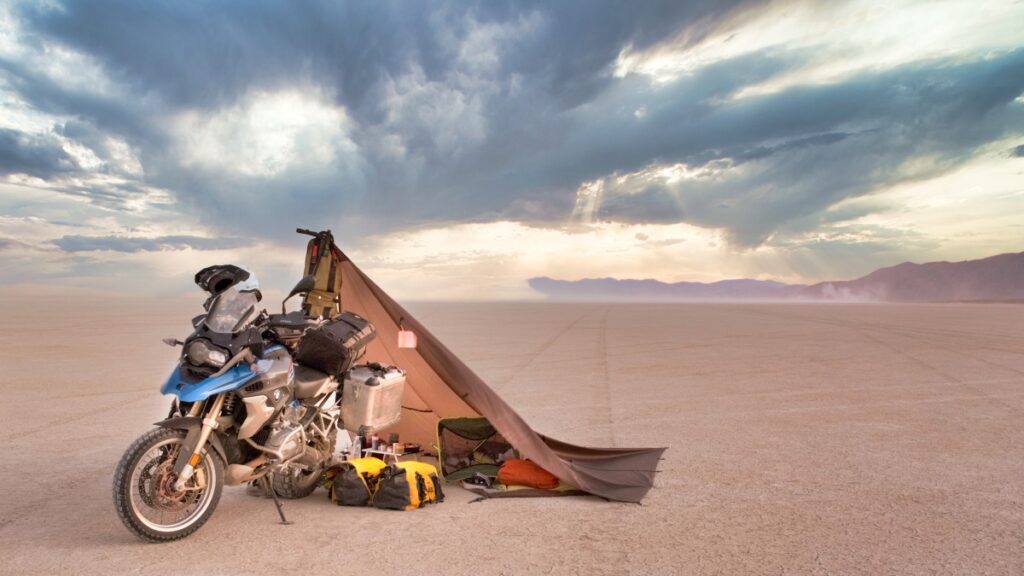 Sterling Noren BMW motorcycle Nevada Black Rock Desert