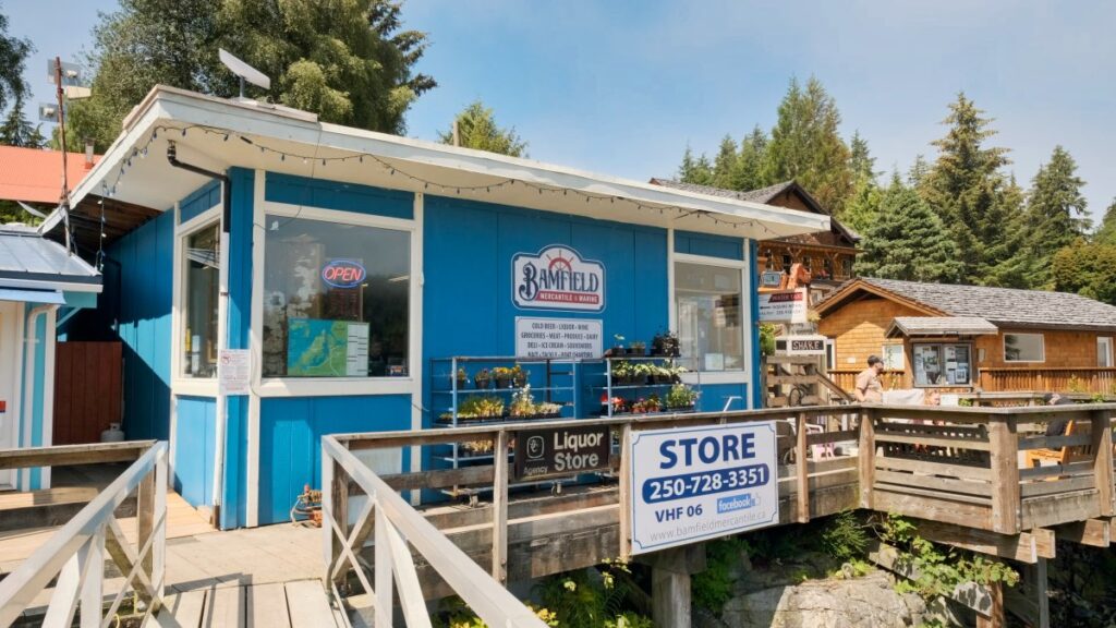 Grocery Store in Bamfield, British Columbia